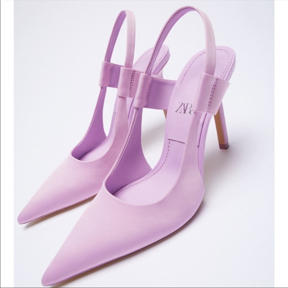 Zara slingback heels